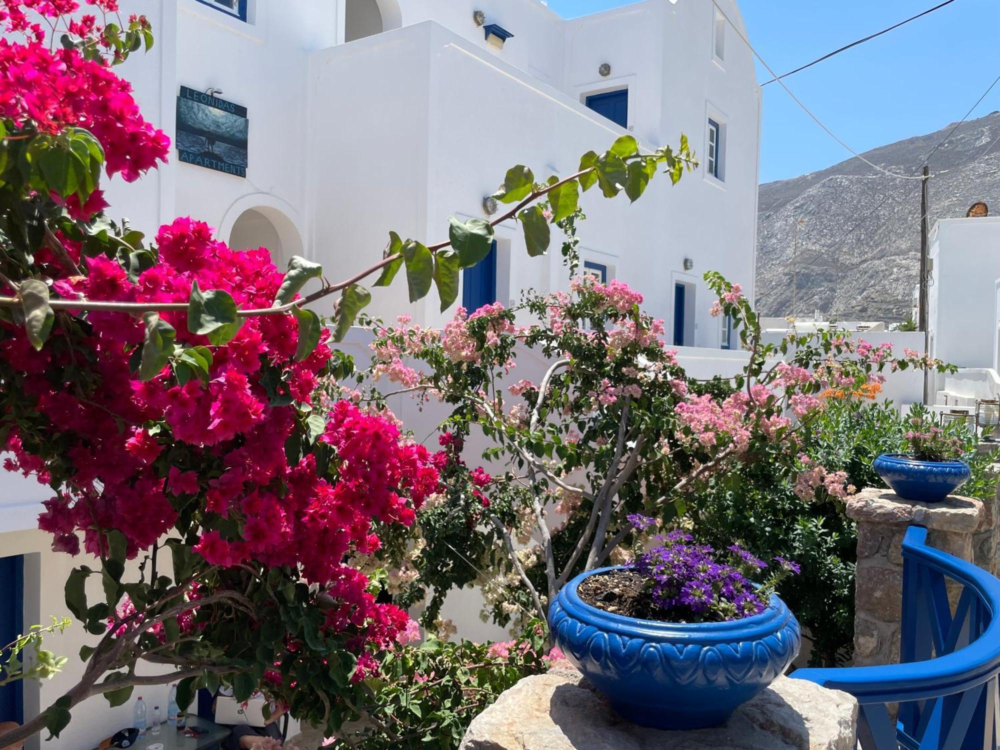 Leonidas Apartments Kamári Dış mekan fotoğraf